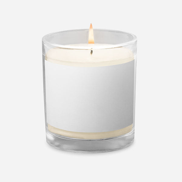 Custom soy candle base product preview