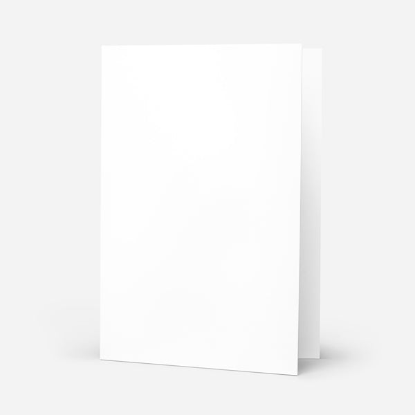 Custom greeting card base product