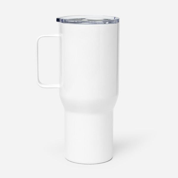 Custom travel mug with handle base product