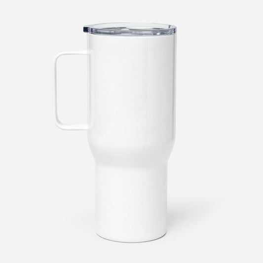 Custom travel mug with handle base product
