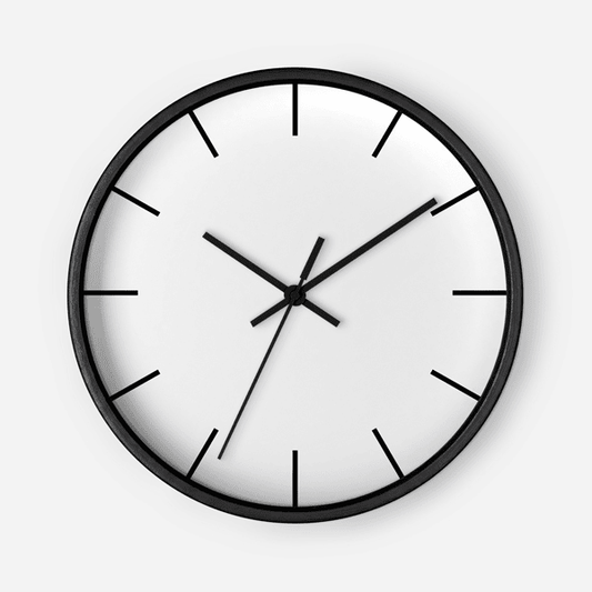 Custom wall clock base product