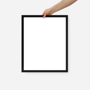Custom framed print base product preview